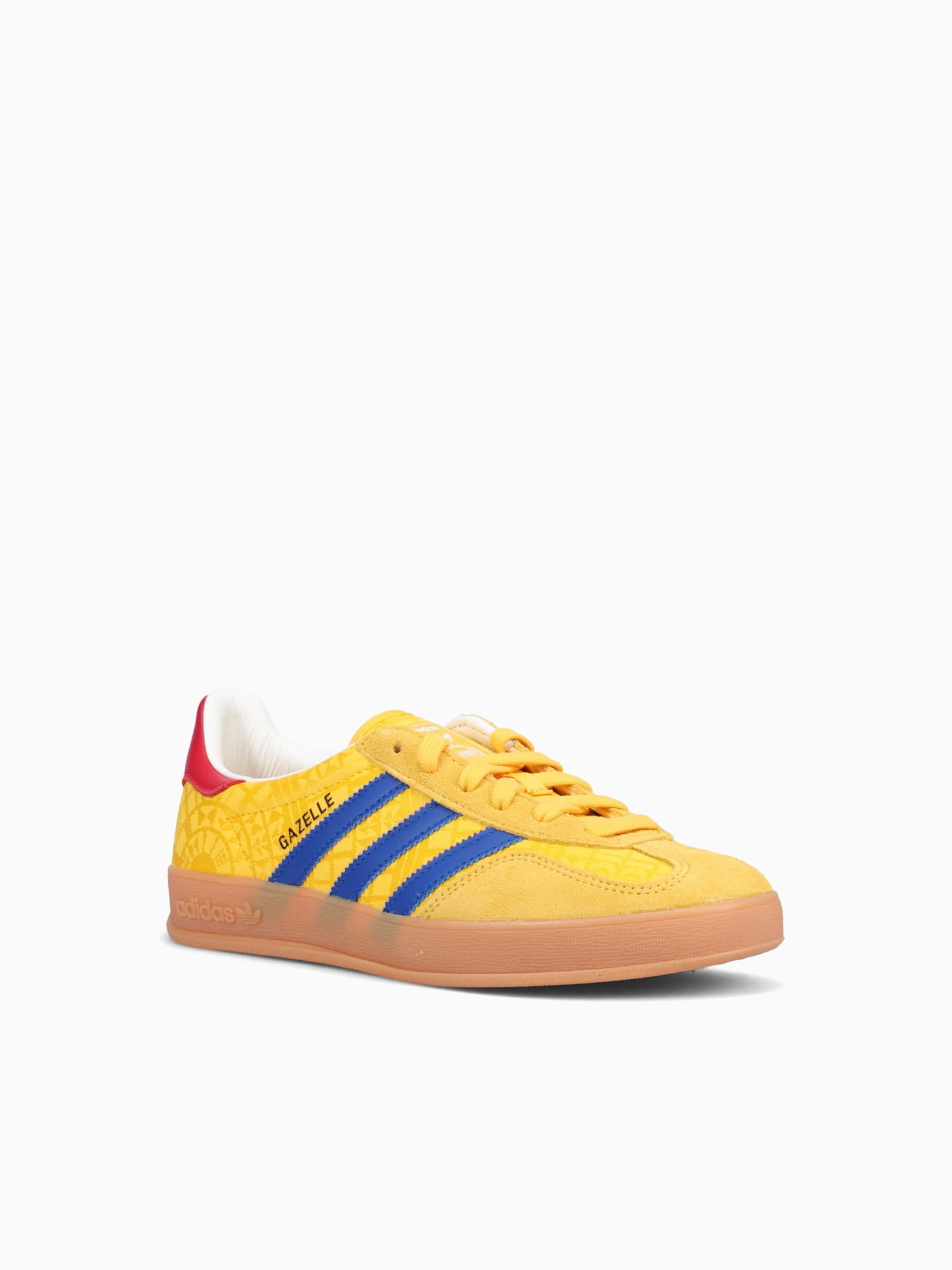 Gazelle Indoor Gold Blue Red suede Yellow / 4 / M