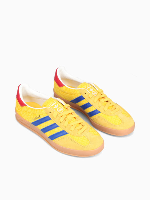 Gazelle Indoor Gold Blue Red suede Yellow / 4 / M