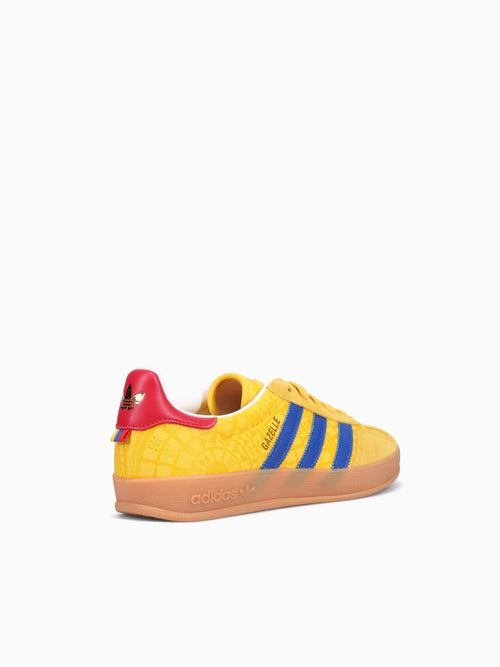 Gazelle Indoor Gold Blue Red suede Yellow / 4 / M
