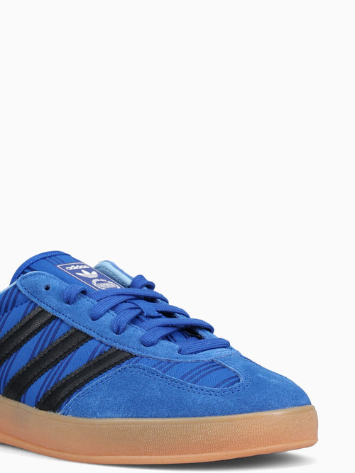 Gazelle Indoor Royal Blue Black suede Blue / 4 / M