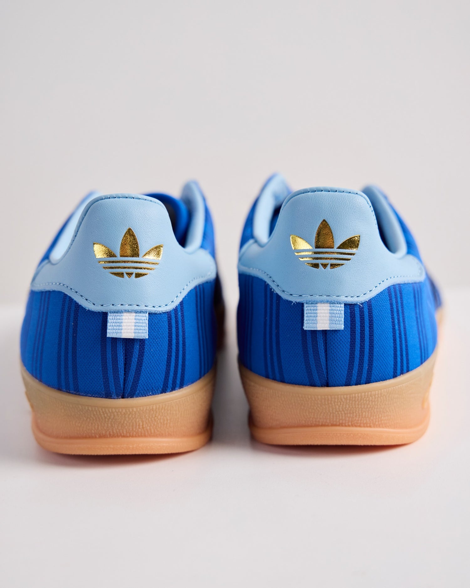 Gazelle Indoor Royal Blue Black suede