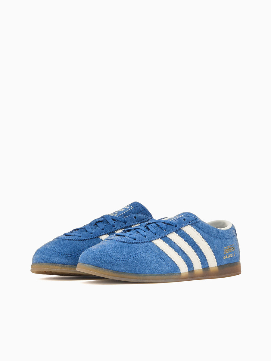 Gazelle Lo Pro W Blue White suede