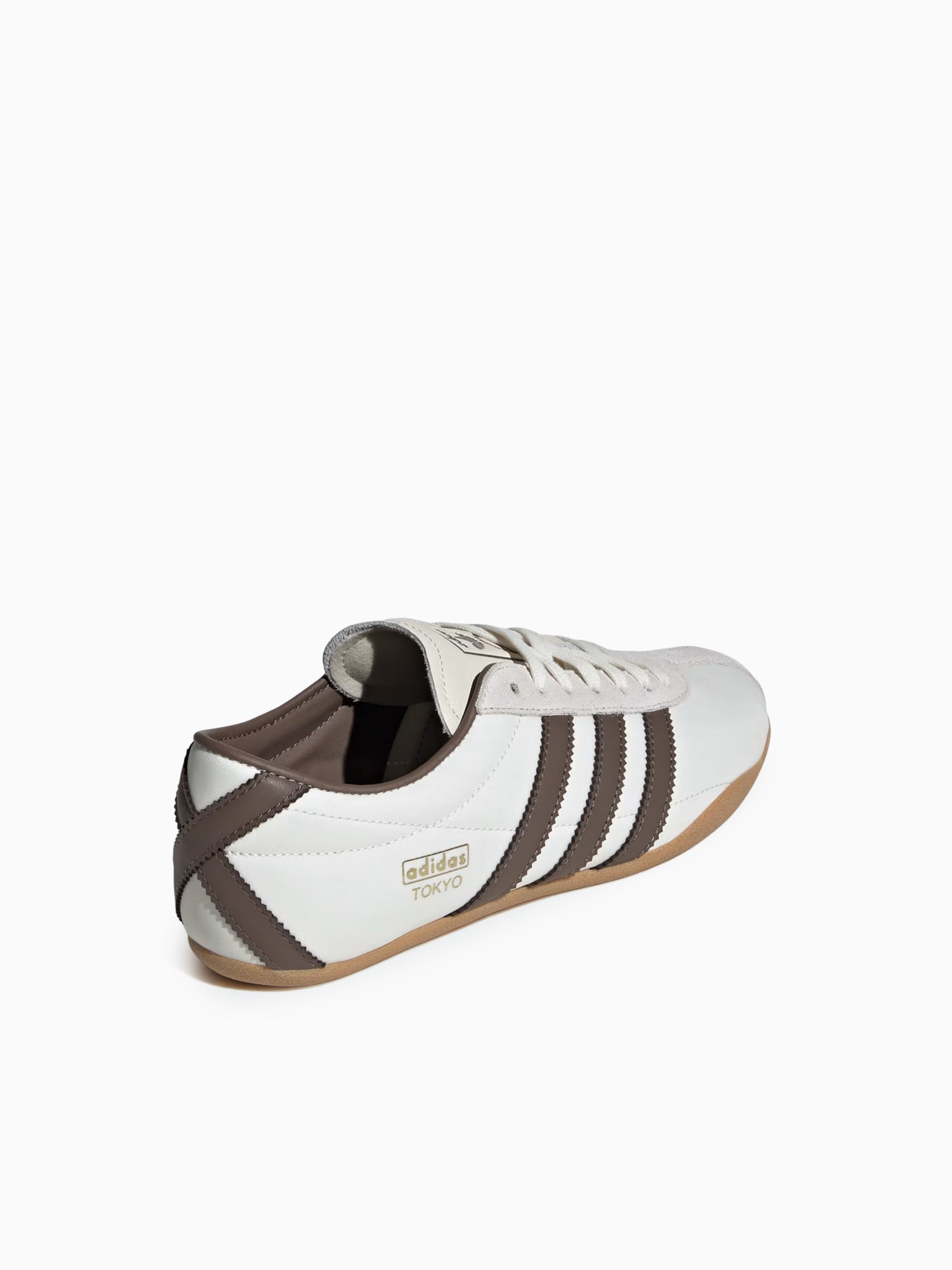 Tokyo W Off White Brown leather