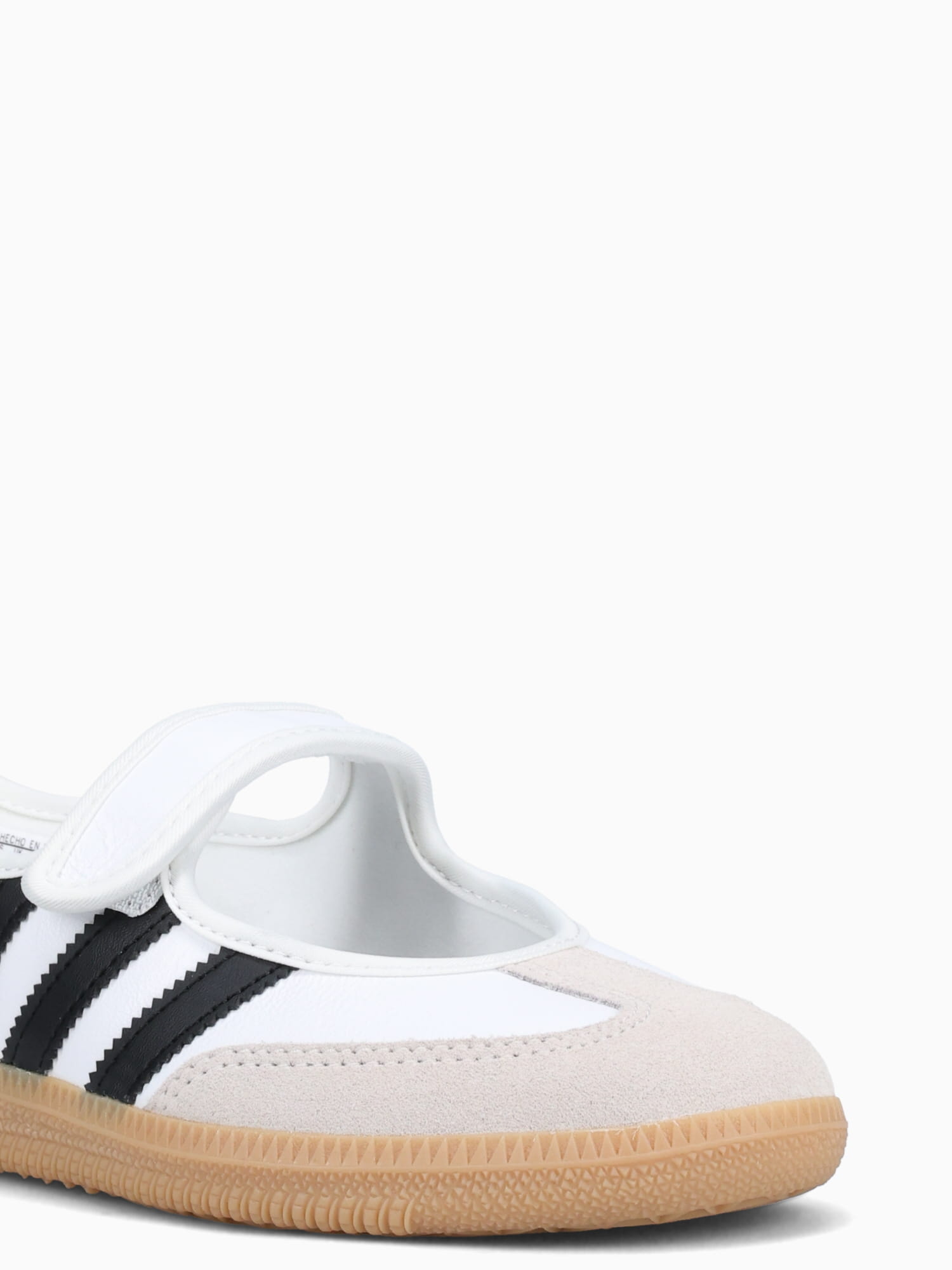 Samba Jane W White Black leather