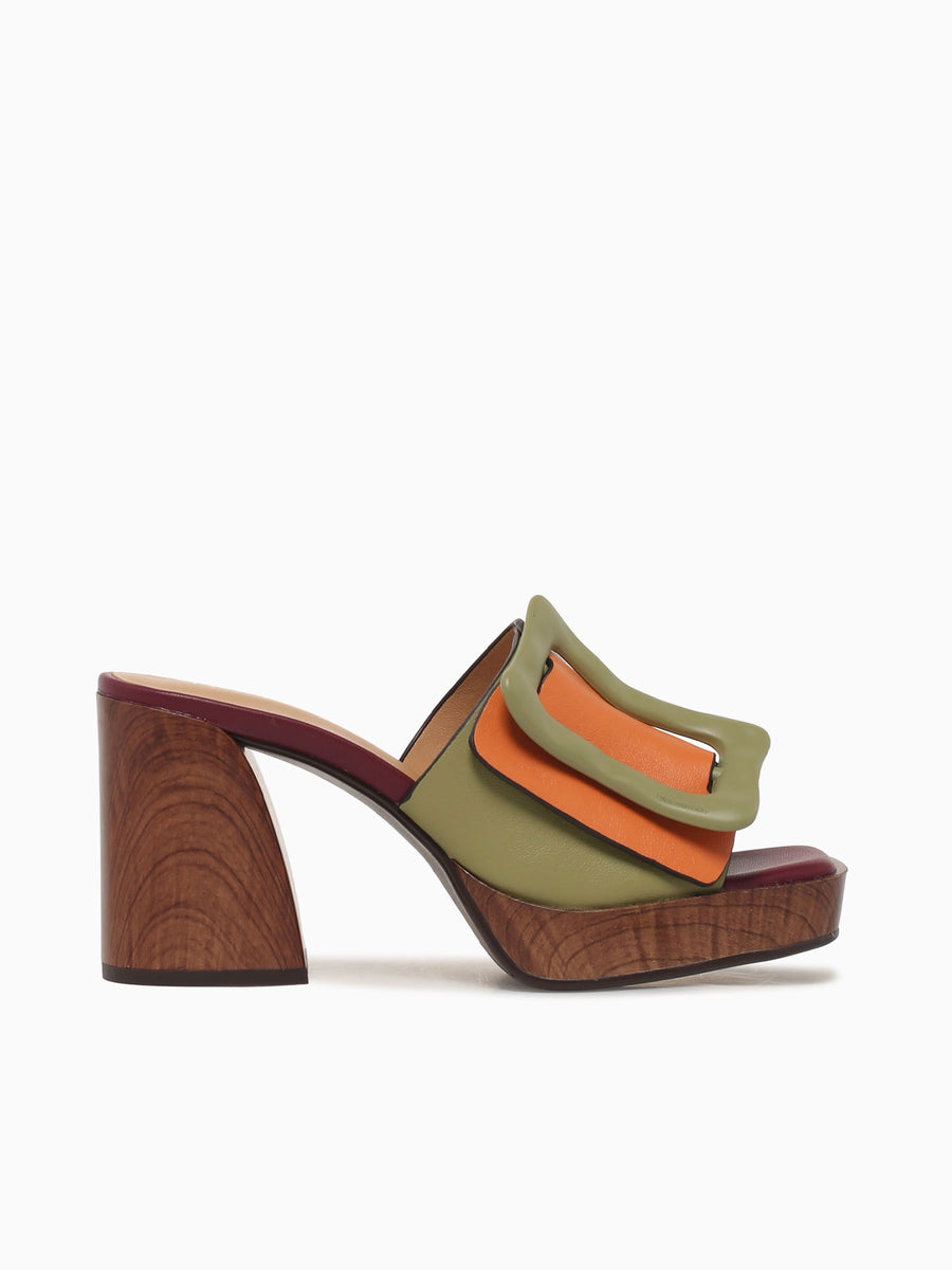 Catalina Orange Multi Leather Orange Multi / 35 / M