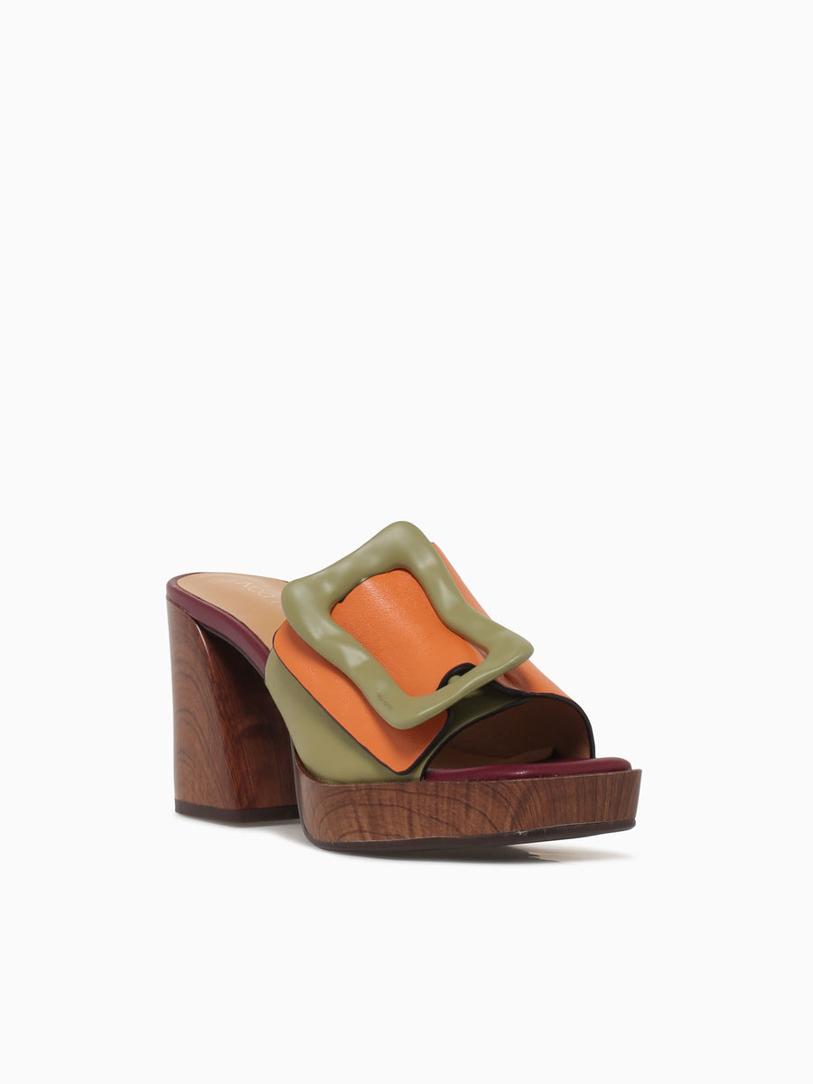 Catalina Orange Multi Leather Orange Multi / 35 / M