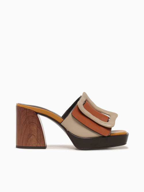 Catalina Tan Multi Leather Tan / 35 / M
