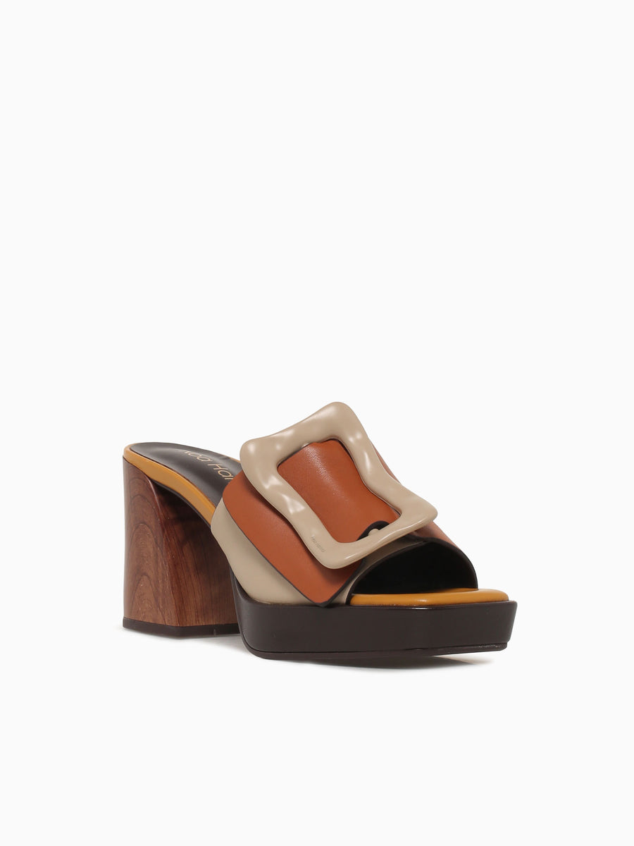 Catalina Tan Multi Leather Tan / 35 / M