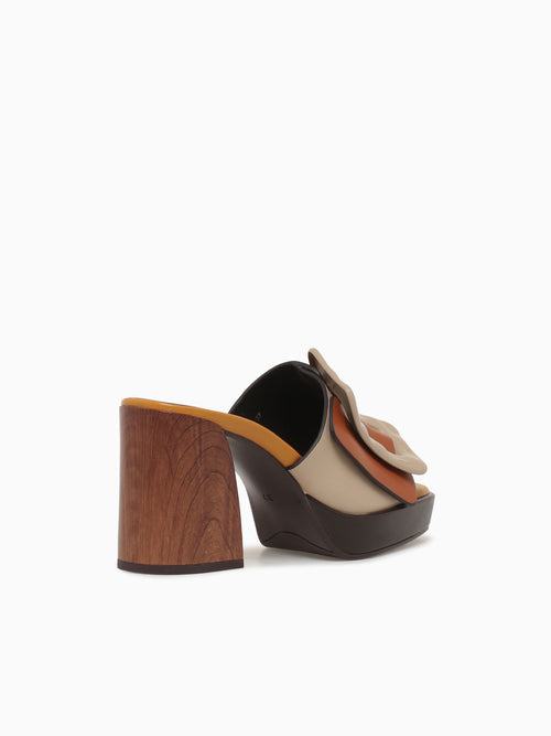 Catalina Tan Multi Leather Tan / 35 / M