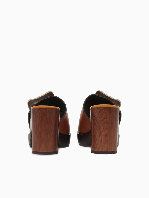 Catalina Tan Multi Leather Tan / 35 / M