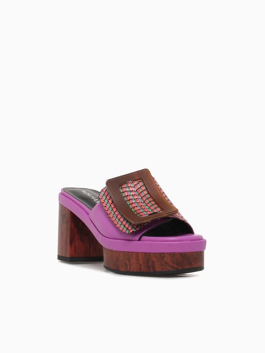 Guadalupe Fuschia Multi Leather Pink Multi / 35 / M