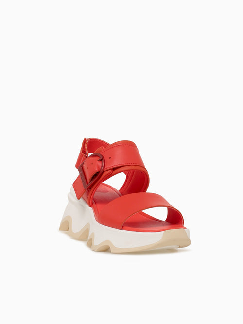 Kinetic Impact Wedge Crimson White lea Red / 5 / M