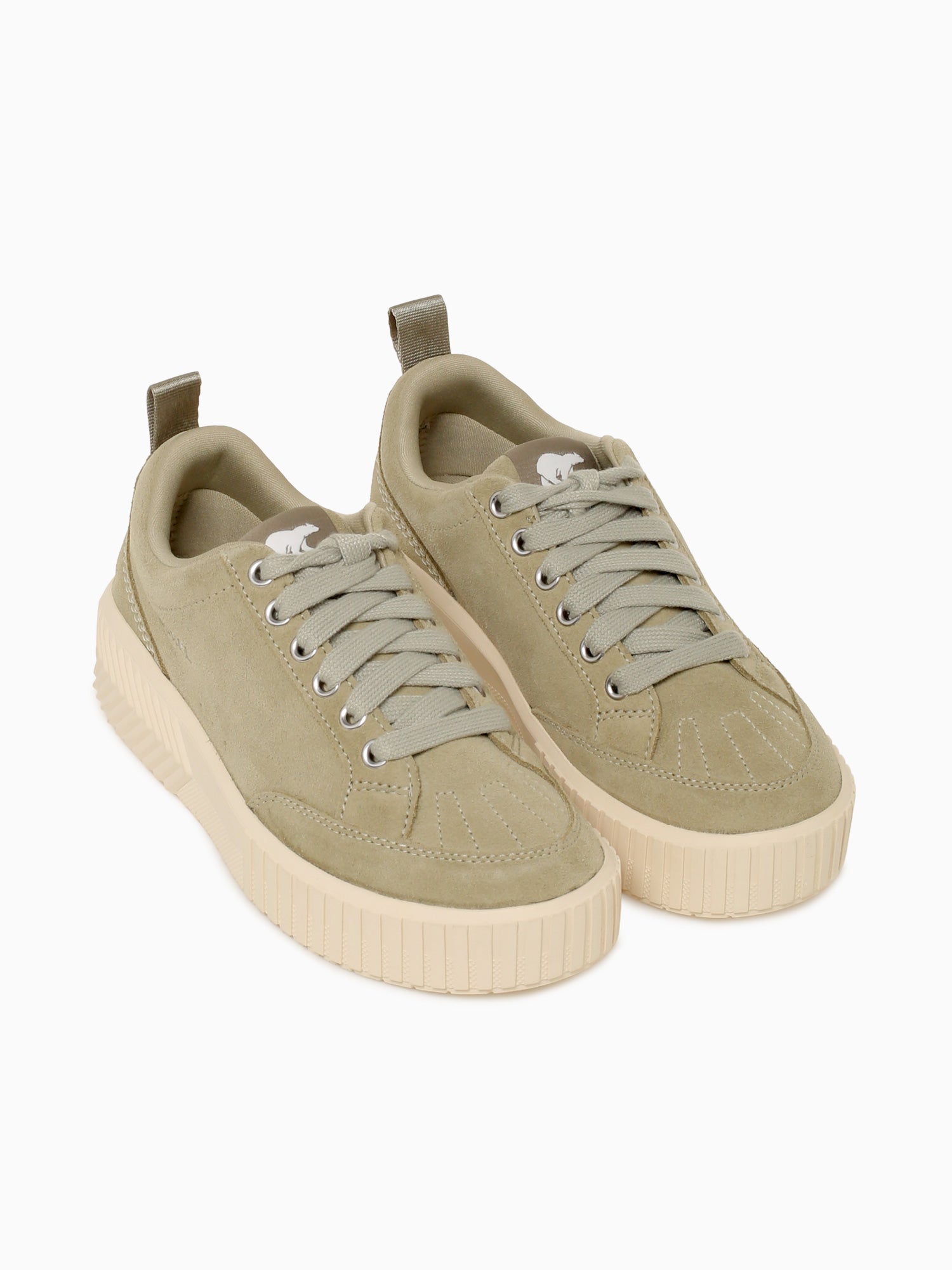 One Ave Low Sneakers Dustytwill Chalk le Light Green / 5 / M
