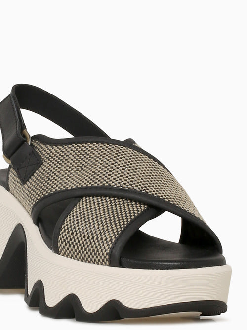 Kinetic Aura Slingback Blk Ceramic texti Black / 5 / M