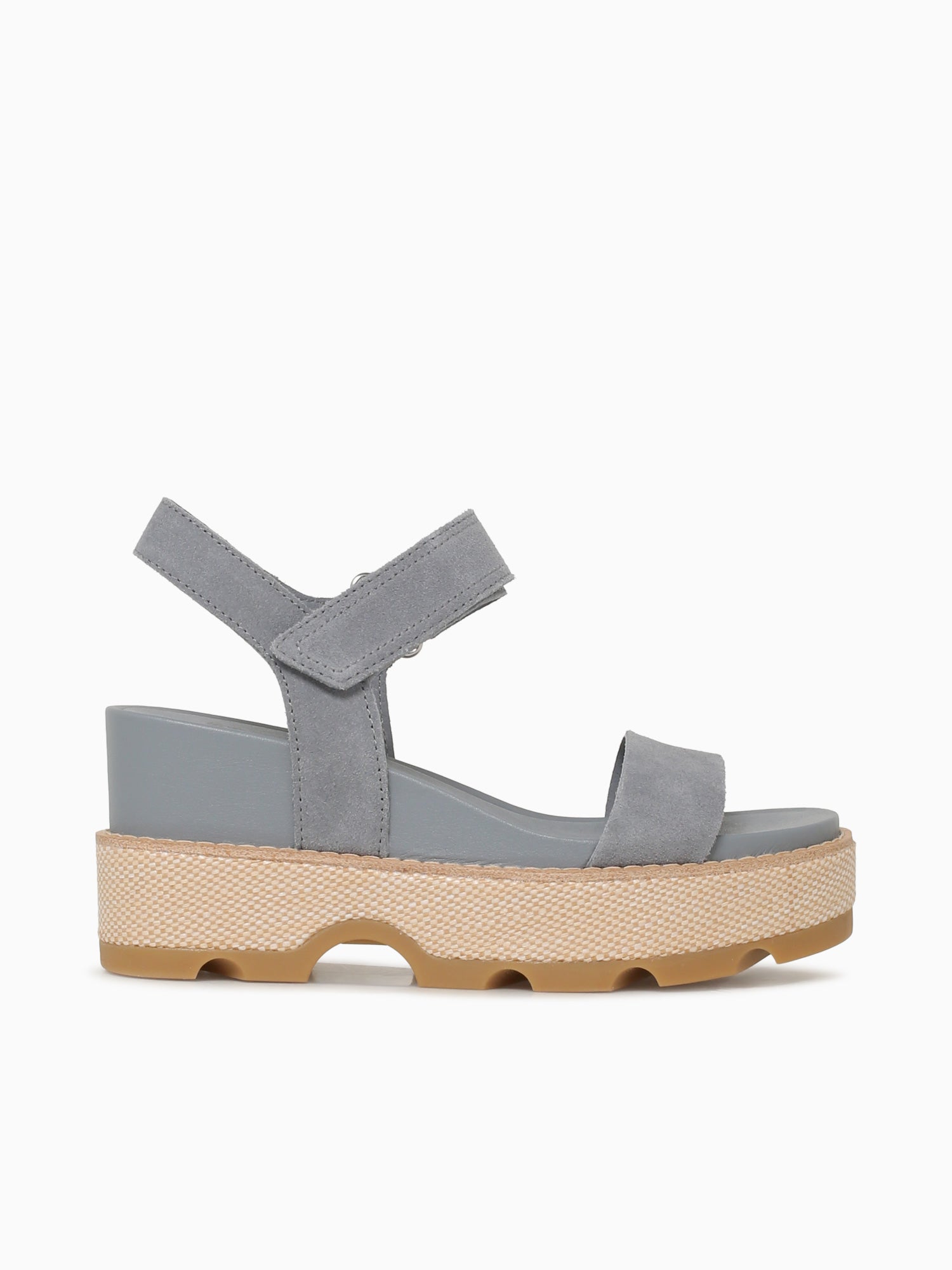 Joanie Iv Y Strap Grey Ash Gum suede Light Blue / 5 / M