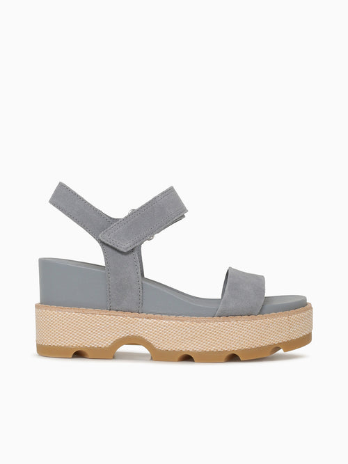 Joanie Iv Y Strap Grey Ash Gum suede Light Blue / 5 / M