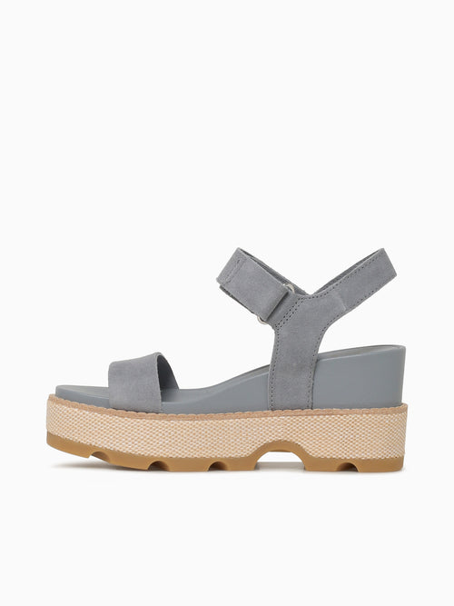 Joanie Iv Y Strap Grey Ash Gum suede Light Blue / 5 / M