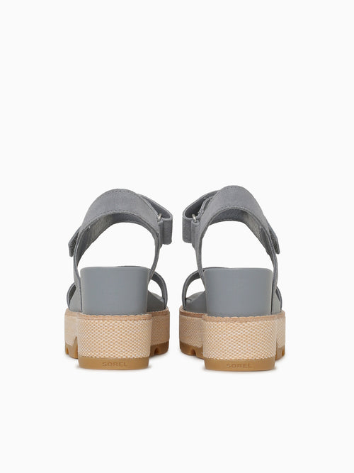 Joanie Iv Y Strap Grey Ash Gum suede Light Blue / 5 / M