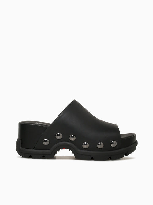 Roam'n Slide Black Black leather Black / 5 / M