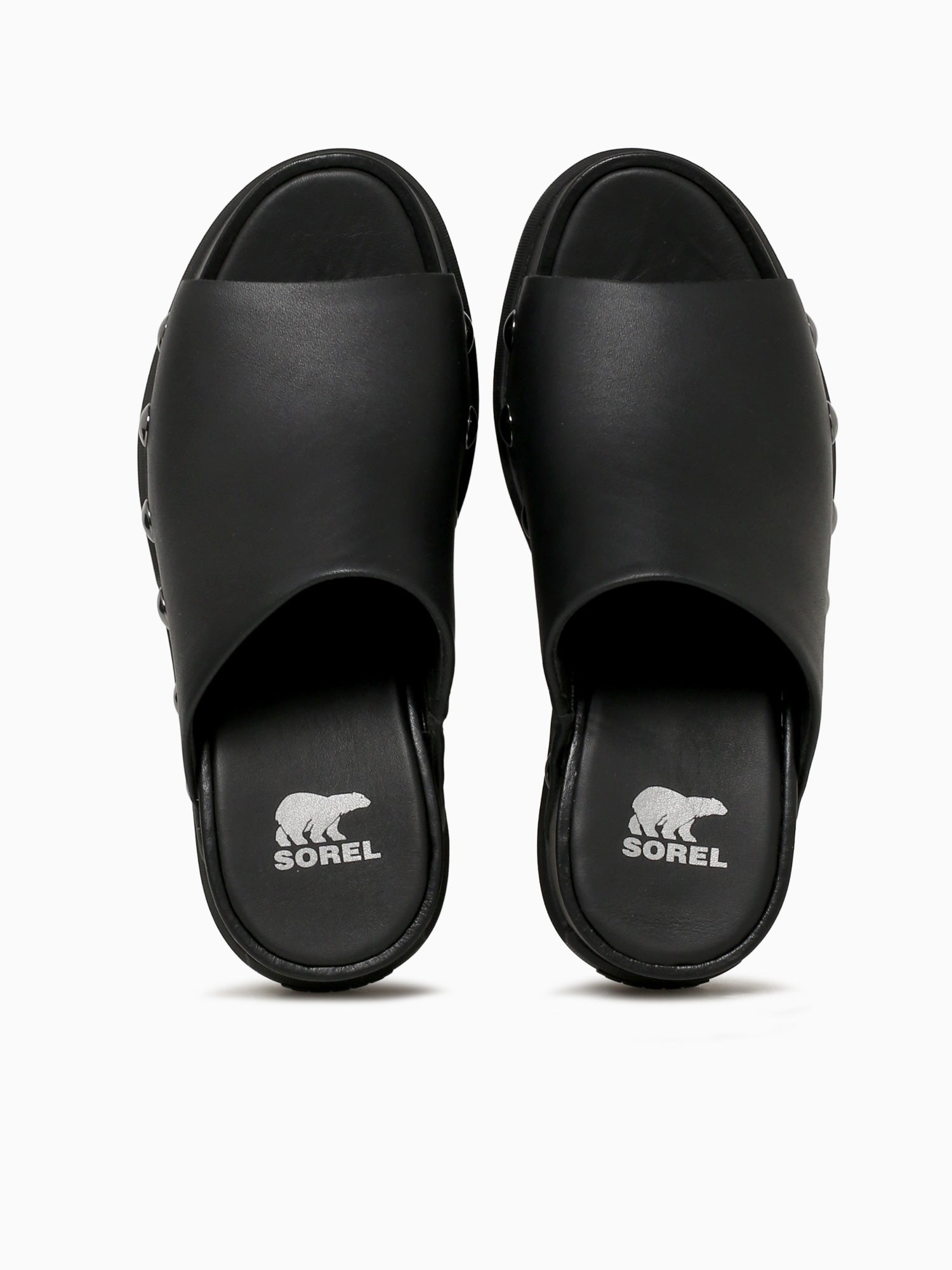Roam'n Slide Black Black leather Black / 5 / M