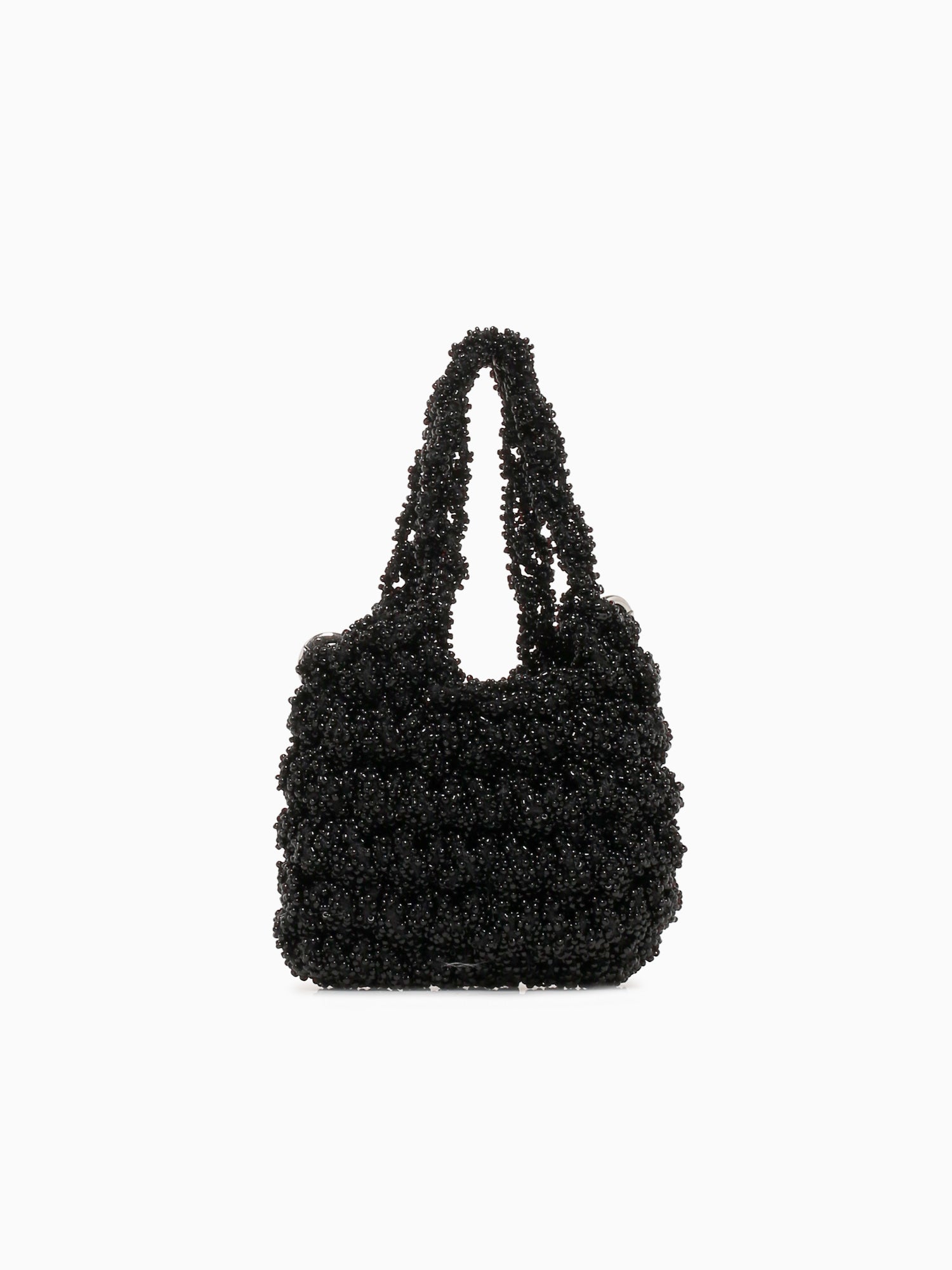 Norma Beaded Mini Bag Black Black