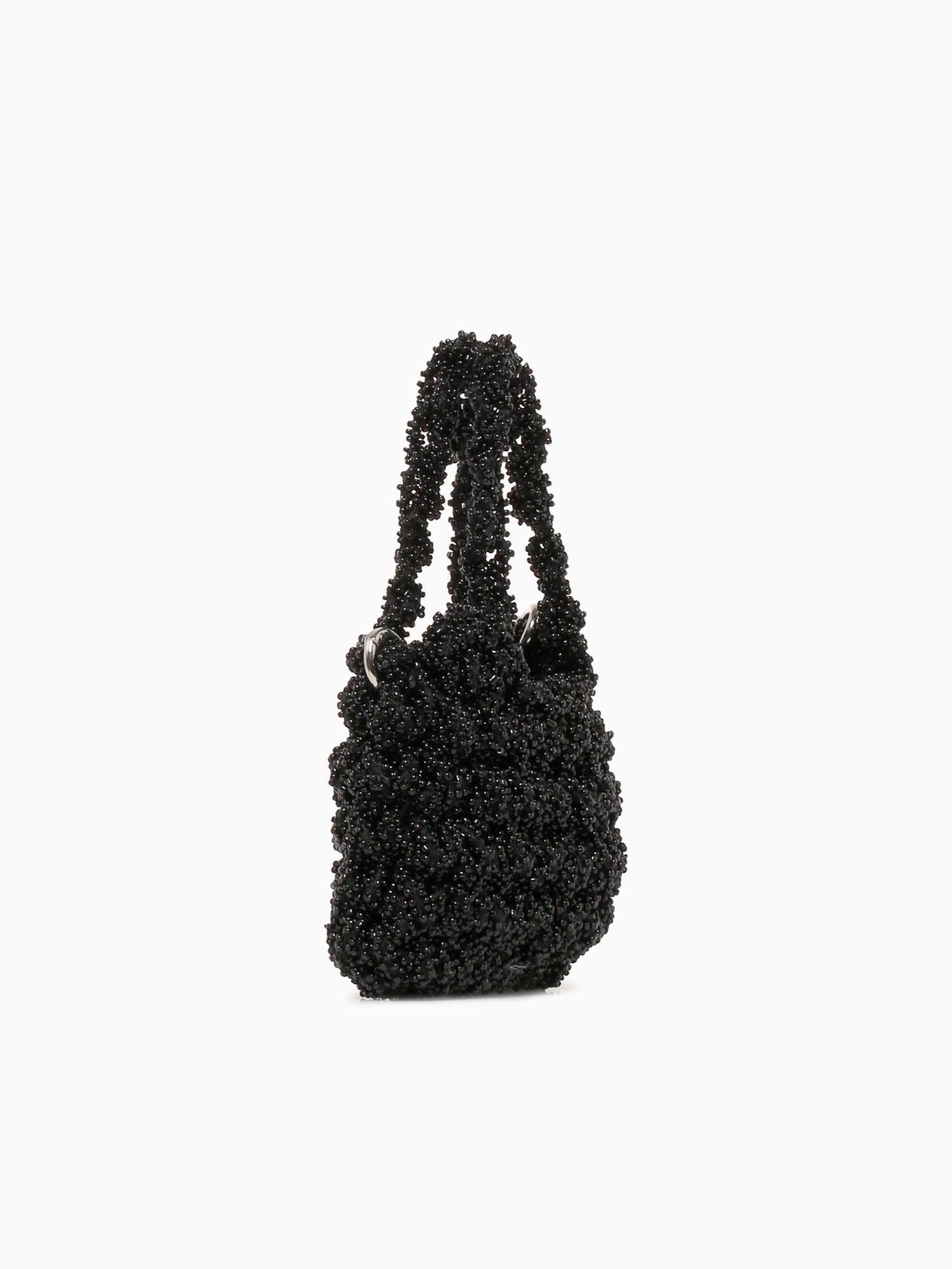 Norma Beaded Mini Bag Black Black