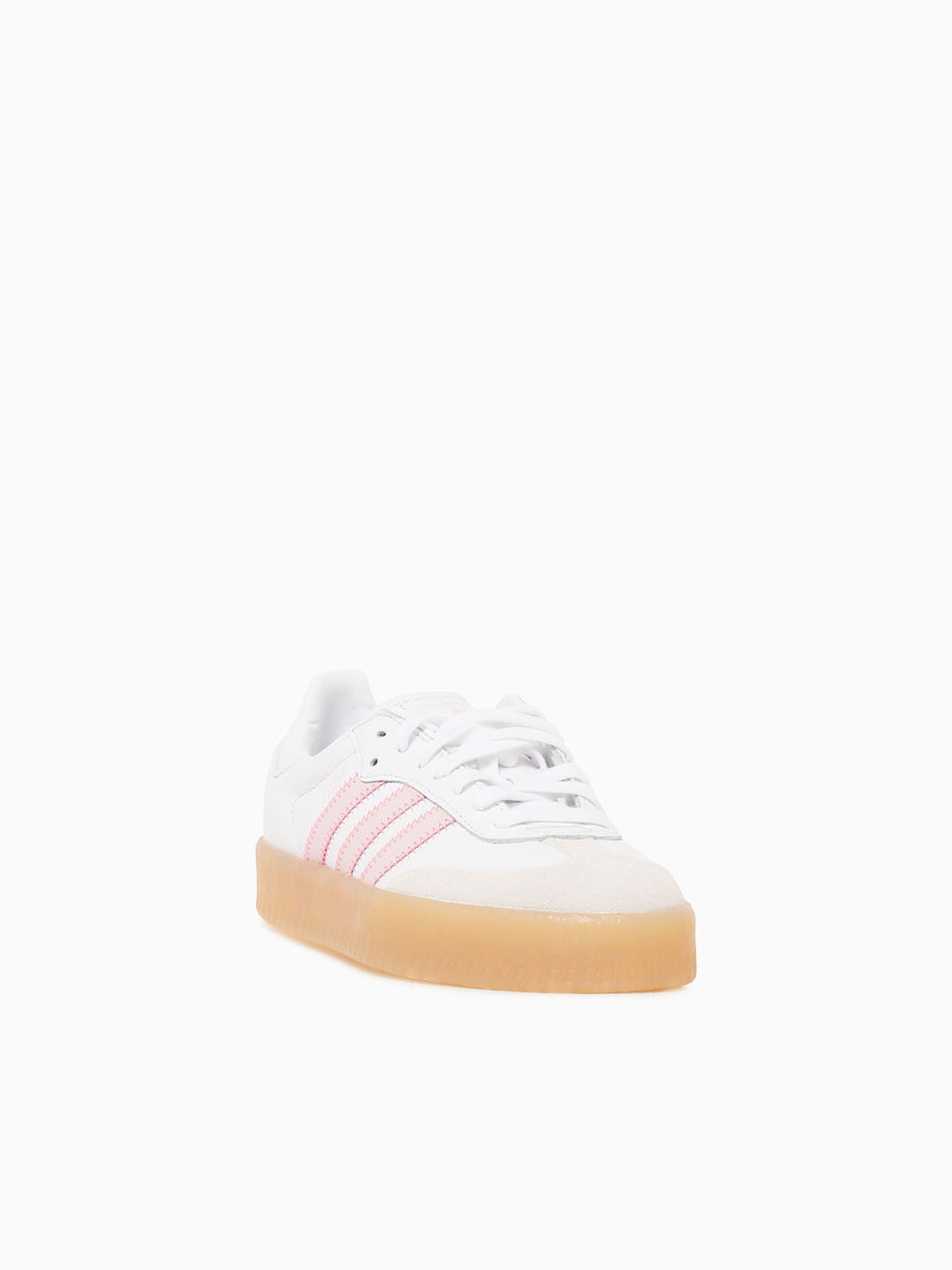 Sambae W White Pink leather Pink / 4 / M