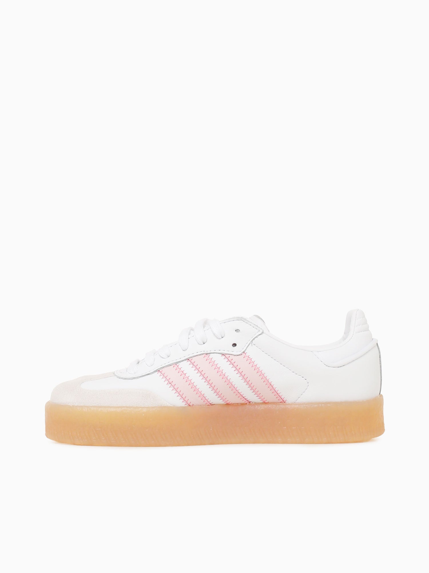 Sambae W White Pink leather Pink / 4 / M