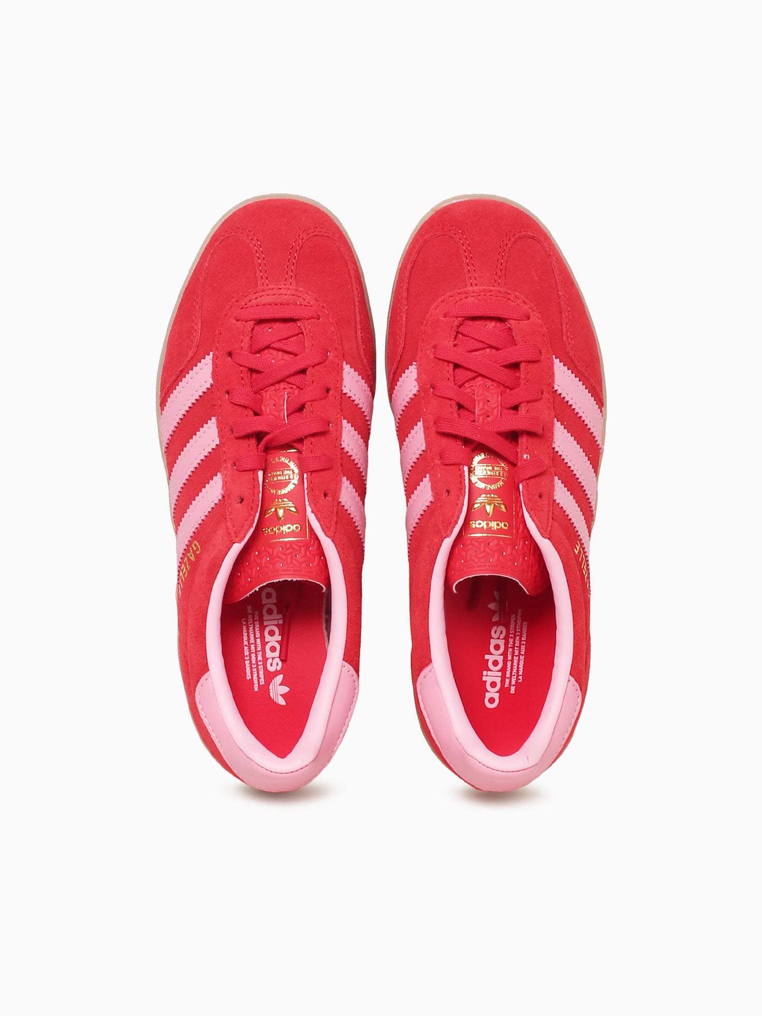 Gazelle Indoor W Scarlet Pink suede Red / 4 / M