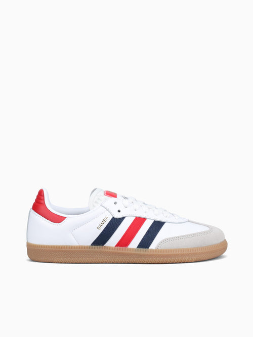 Samba Og White Indigo Scarlet leather White / 4 / M