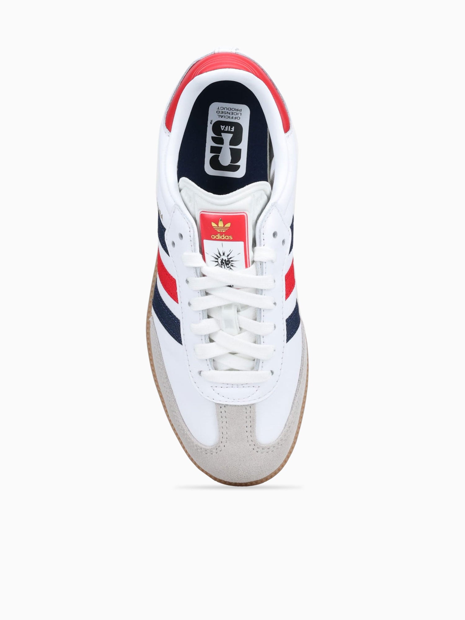 Samba Og White Indigo Scarlet leather White / 4 / M
