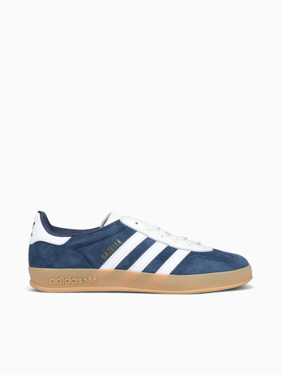 Gazelle Indoor Night Indigo White suede Blue / 4 / M