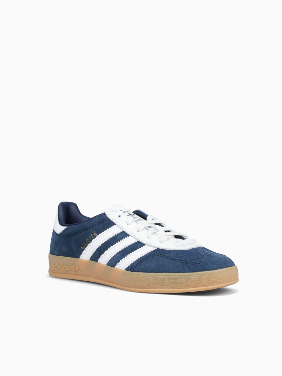 Gazelle Indoor Night Indigo White suede Blue / 4 / M