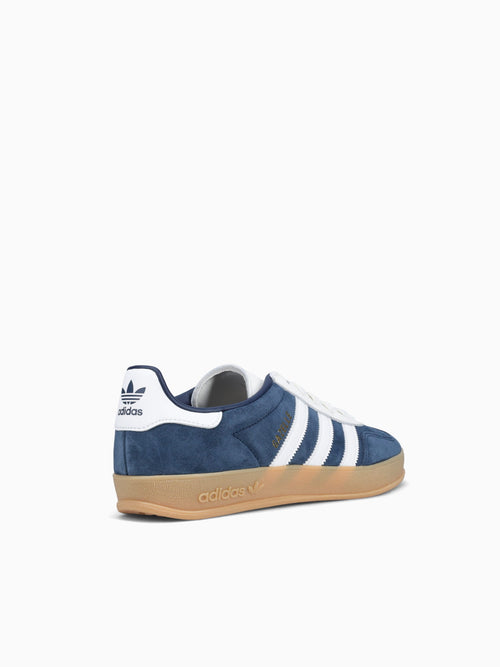 Gazelle Indoor Night Indigo White suede Blue / 4 / M