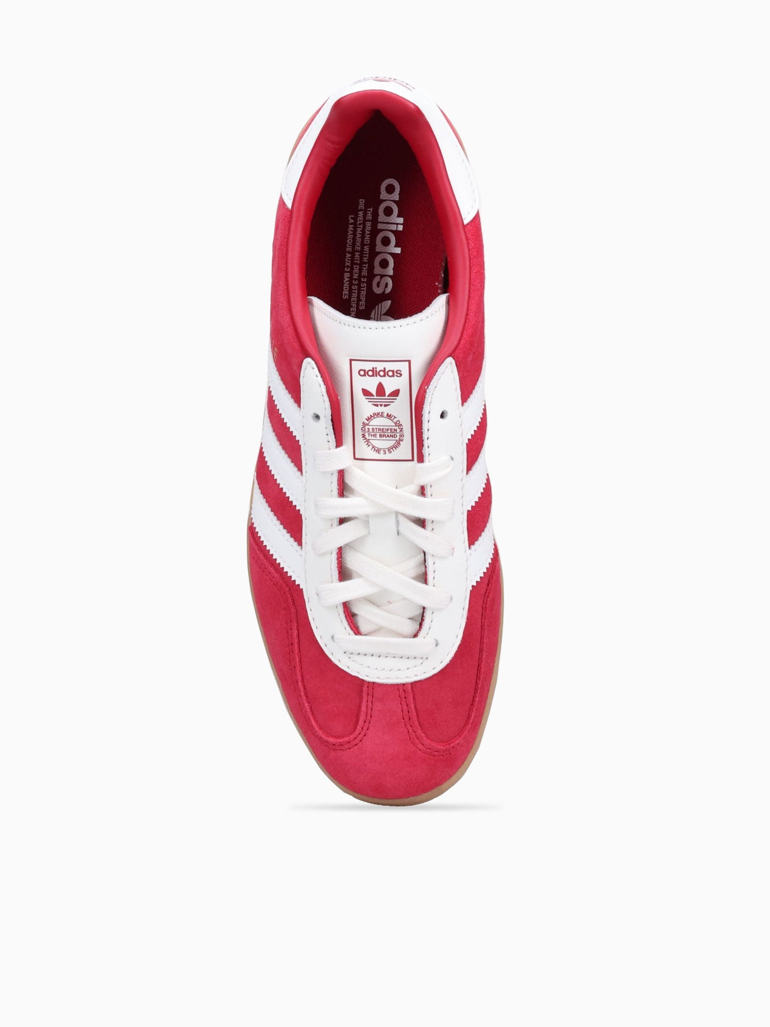 Gazelle Indoor Victory Red White suede Red / 4 / M