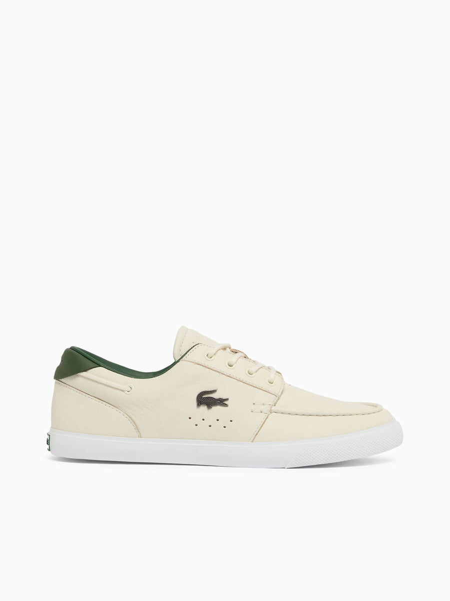 Bayliss 2.0 Off White Dk grn leather Off White / 5 / M
