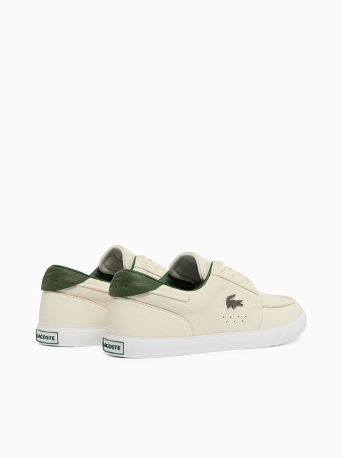Bayliss 2.0 Off White Dk grn leather Off White / 5 / M