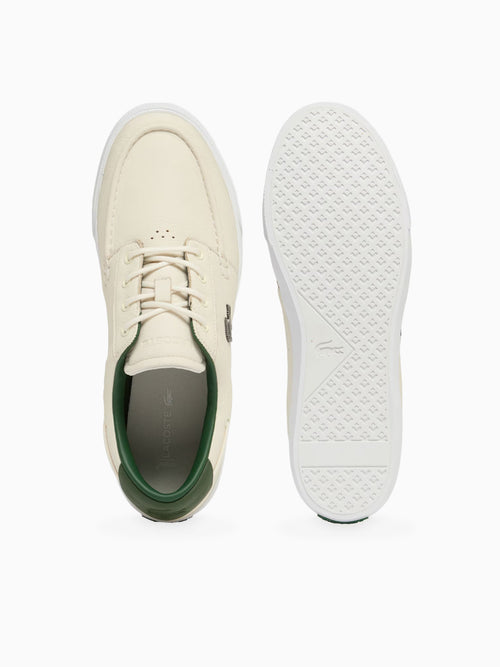 Bayliss 2.0 Off White Dk grn leather Off White / 5 / M