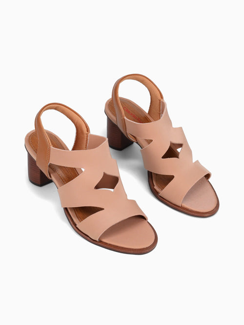 Nim Cappuccino Chestnut neoprene Napa Tan / 5 / M
