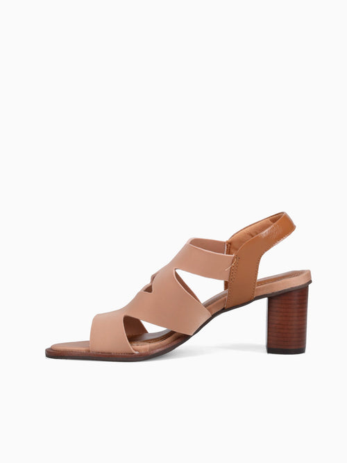 Nim Cappuccino Chestnut neoprene Napa Tan / 5 / M
