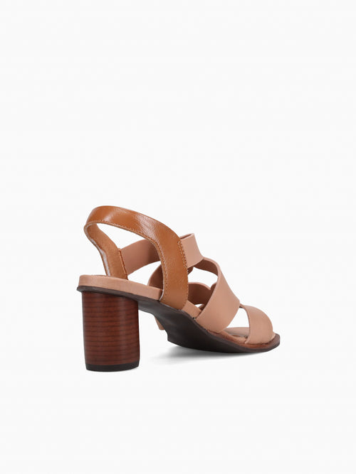 Nim Cappuccino Chestnut neoprene Napa Tan / 5 / M