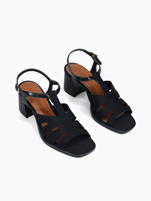 Nina Preto Preto neoprene Cuoro Black / 5 / M