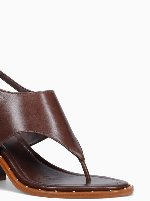 Seagrass Root Brown Tourino Leather Brown / 5 / M