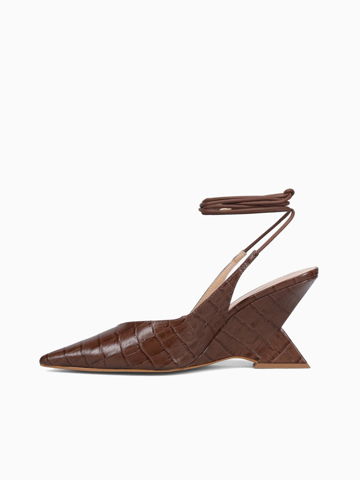 Kloe Café Croco Brown / 5 / M