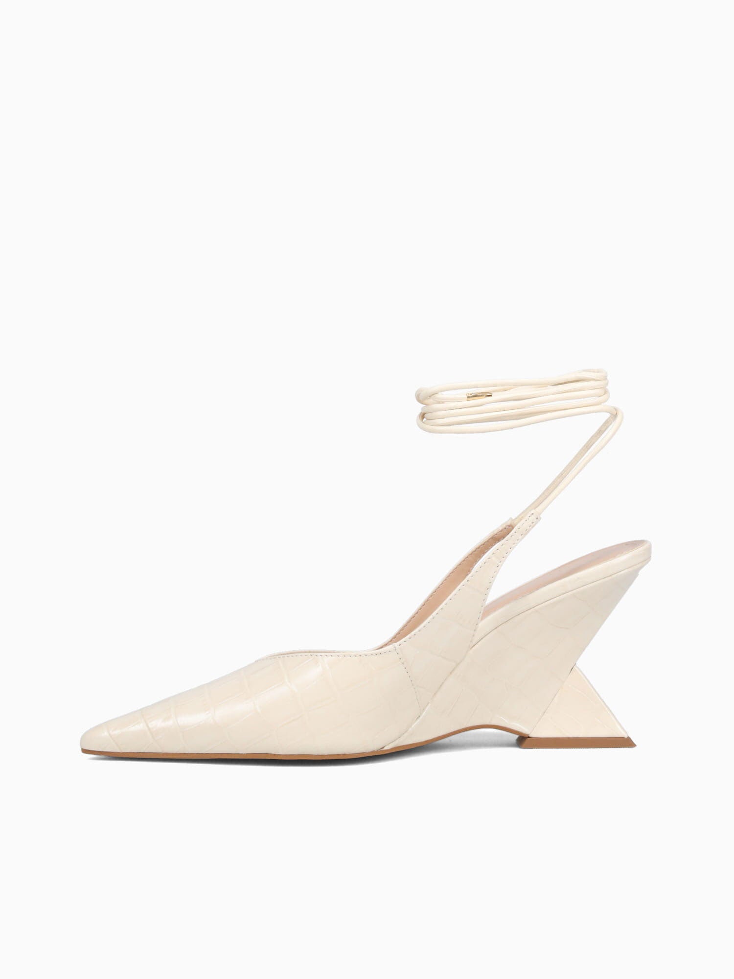 Kloe Butter Croco Off White / 5 / M