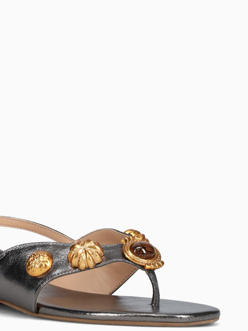 Frederica Carbono Cristal Pewter / 5 / M