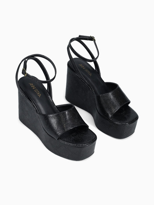 Zelmira Preto Viper Black / 5 / M