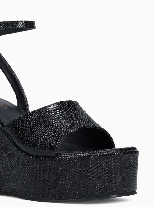 Zelmira Preto Viper Black / 5 / M