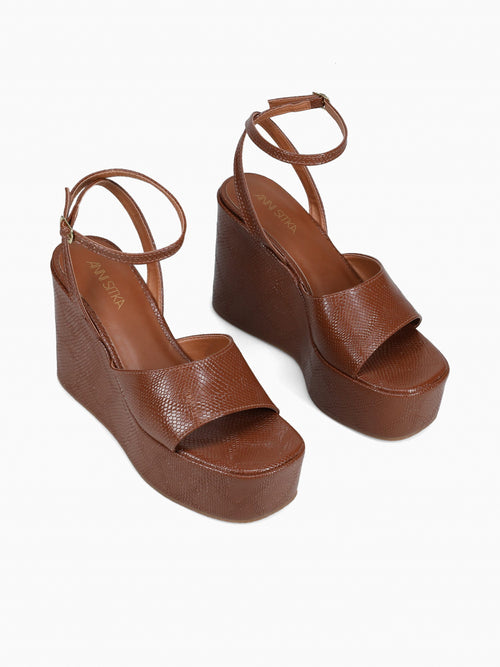 Zelmira Nogeira Viper Brown / 5 / M