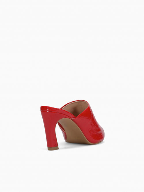 Trisha Scarlet Verniz Gloss Veg Red / 5 / M